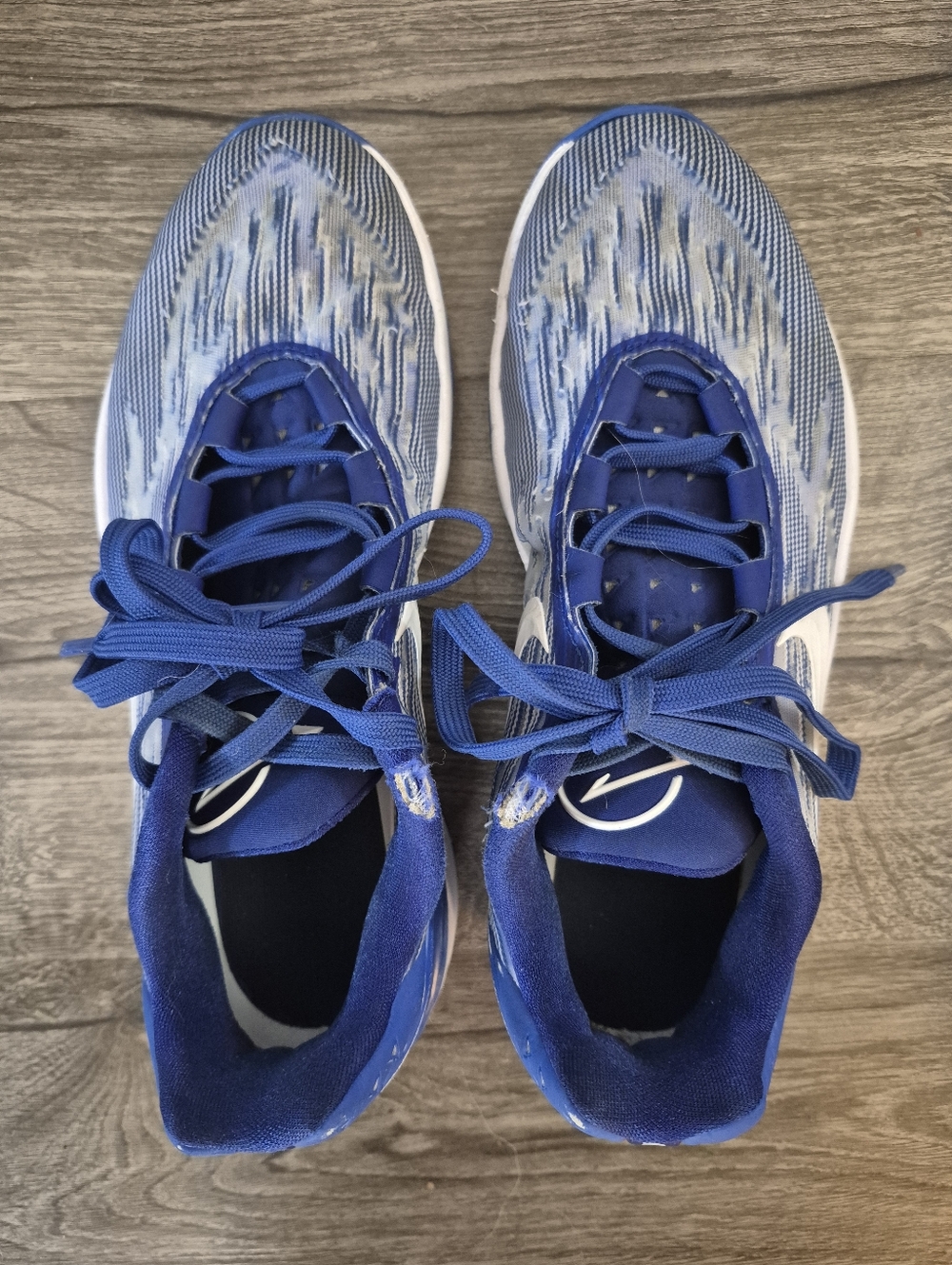 Kids Blue Athletic Sneakers - Brand Unknown